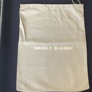 New Manolo Blahnik Dust Bag